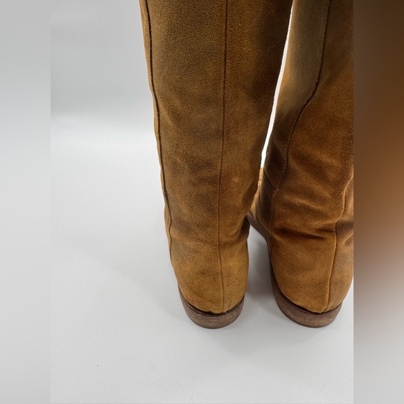 J CREW KNEE HIGH BOOTS Beige Suede - Picture 5 of 10